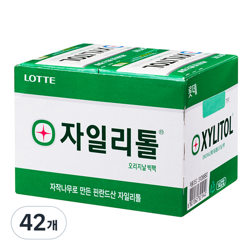 롯데웰푸드 자일리톨 판, 23g, 14개