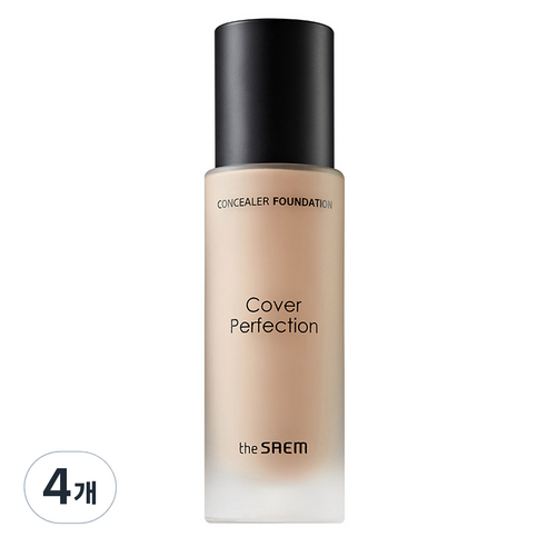 더샘 커버 퍼펙션 컨실러 파운데이션 30ml, 4개, 1.5 내추럴 베이지