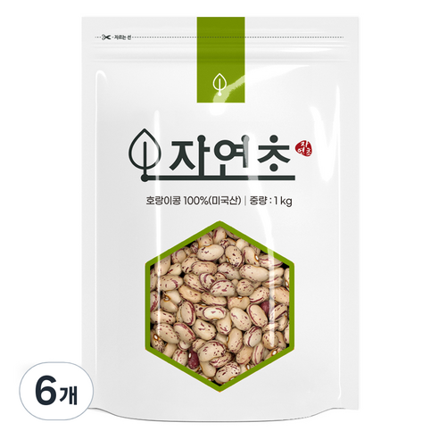 호랑이콩, 1kg, 6개