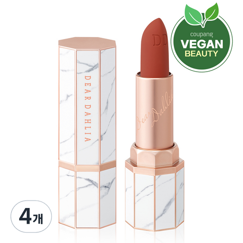 디어달리아 립 파라다이스 에포트리스 매트 립스틱 3.2g, M104 카밀라, 4개