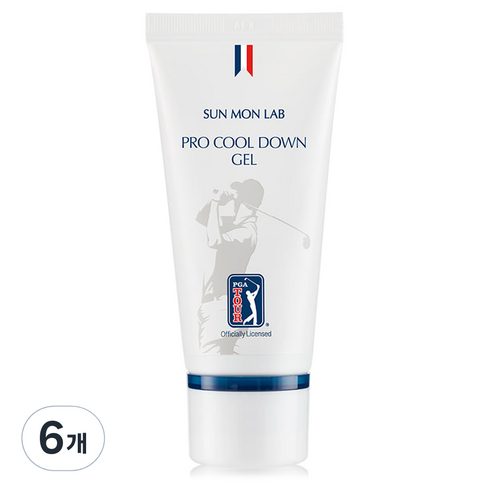 선몬랩 프로 쿨 다운 겔, 6개, 50ml