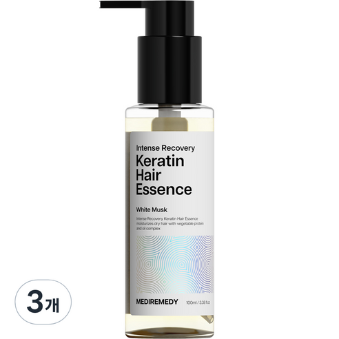 메디레머디 인텐스 리커버리 극손상 단백질 헤어 에센스, 100ml, 3개