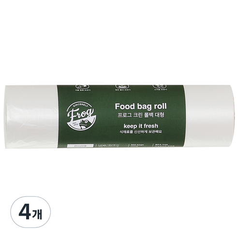 프로그 크린 롤백 500p, 대(L), 500개, 4개