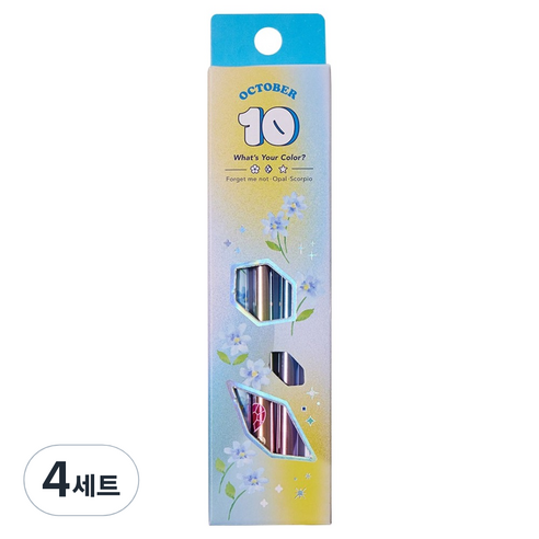 모나미 프러스펜 3종 세트 10월, 4세트