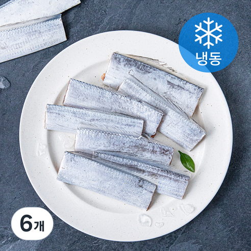 제주어부 제주 손질 은갈치 3마리 (냉동), 150g, 6개