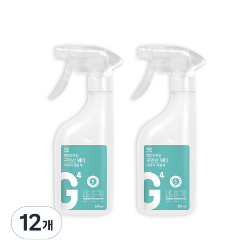 레인보우샵 구연산 워터 다목적세정제, 500ml, 12개입