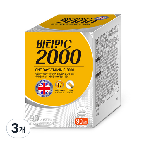 다농원 비타민C 2000 분말스틱, 180g, 3개