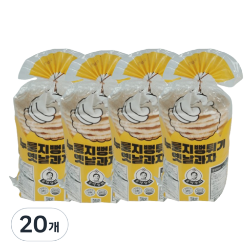 풍미상회 누룽지 뻥튀기 옛날과자, 20개, 120g