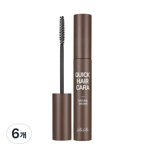 리르 퀵 헤어 카라 10g, 내추럴브라운, 6개