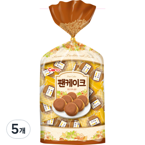 청우식품 팬케이크, 5개, 400g