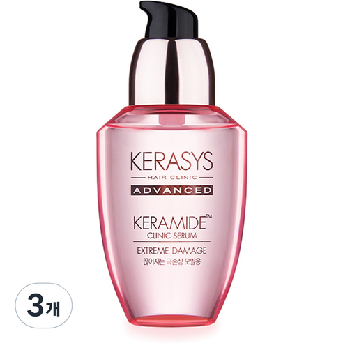 케라시스 어드밴스드 케라마이드 클리닉 헤어 세럼, 70ml, 3개