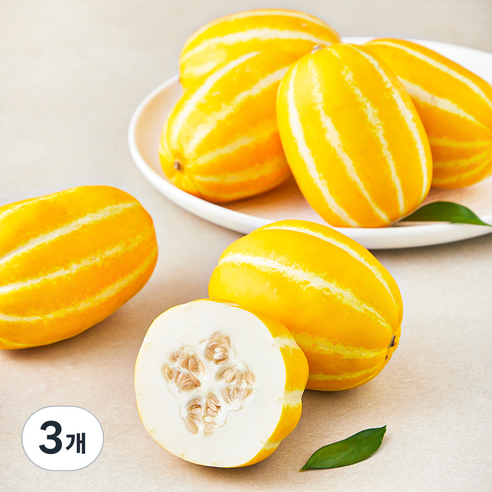 곰곰 성주 당도선별 참외, 2kg(6~8입), 3개