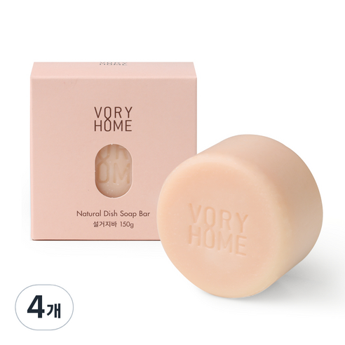 보리홈 설거지 워싱바, 150g, 4개