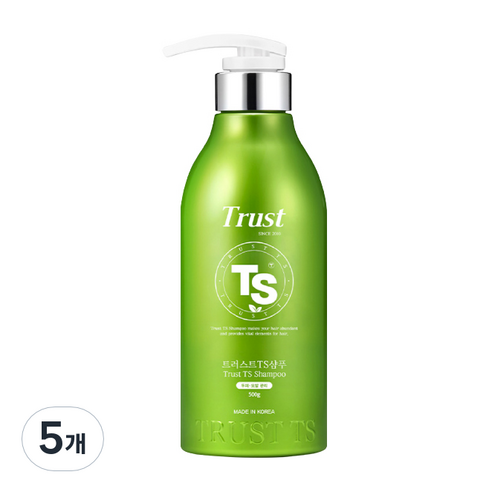 TS 트러스트 샴푸 시트러스 라벤더향, 500g, 5개