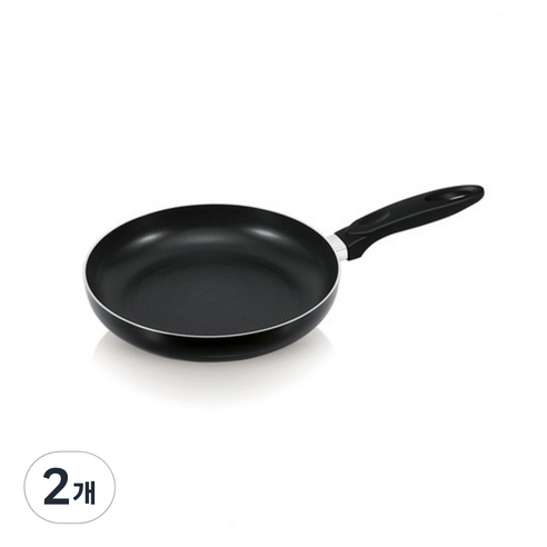 브라반티아 블랙 후라이팬 인덕션 IH, 20cm, 2개