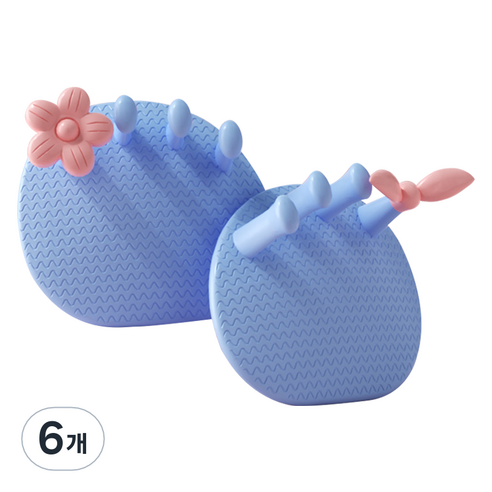 ACDI 하체 슬림 다이어트 까치발 훈련기, 블루, 6개