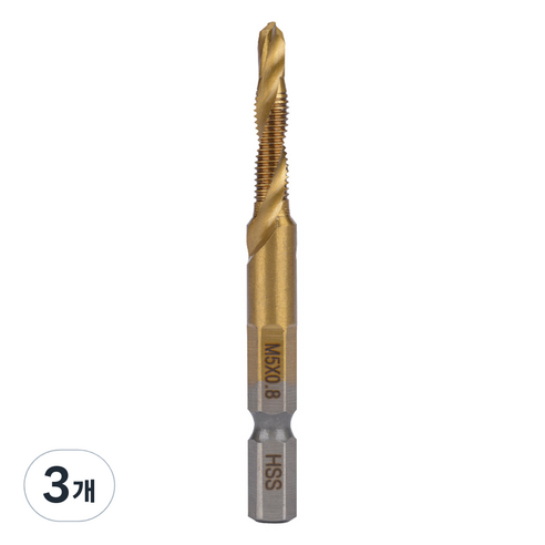 이엑스파워 드릴탭 M5 EDT-05, 3개