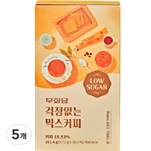 [OKㅣ강추] 무화당 걱정없는 믹스커피 [OKNOWㅣ추천상품]