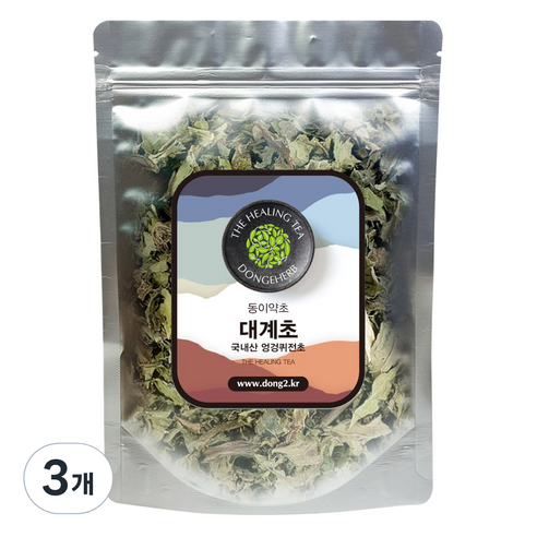 동이약초 국내산 대계초 엉겅퀴전초, 150g, 3개