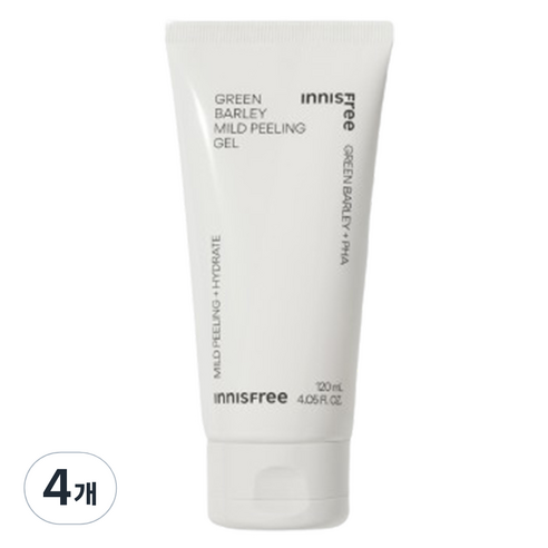 이니스프리 청보리 마일드 필링젤, 120ml, 4개