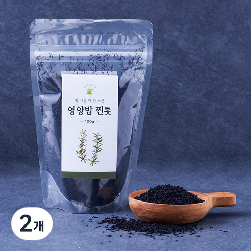 바다가 차린 식탁 밥 지을 때 한스푼 영양밥 찐톳, 100g, 2개