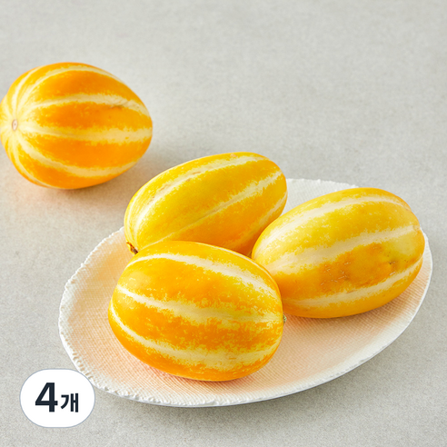 당도선별 성주 실속 참외 중소과 3~5입, 1kg(3~5입), 4개