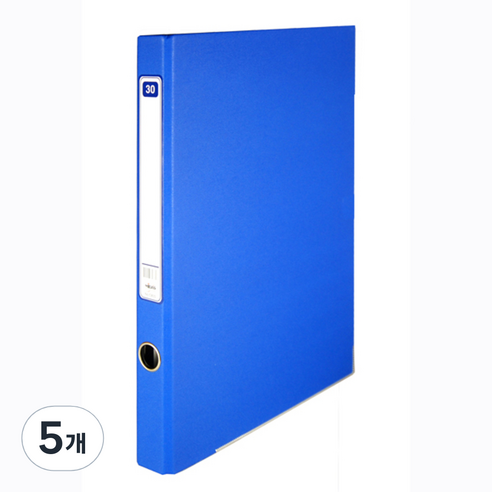 현풍화일 A4 30매 에코 클리어북, 청색, 5개