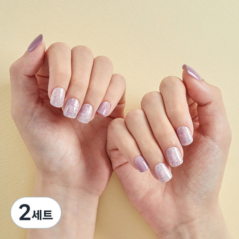 데싱디바 매직프레스 세트, 디어 라일락, 2개