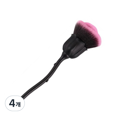 아이빛 로즈 더스트 브러쉬, 혼합색상, 4개