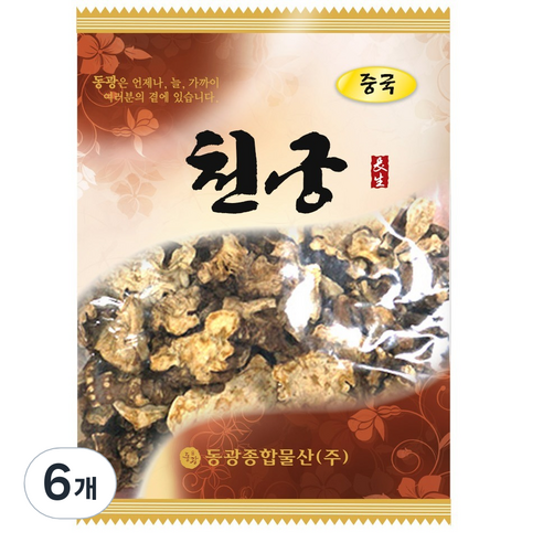 동광한방몰 천궁 한차재료, 100g, 6개