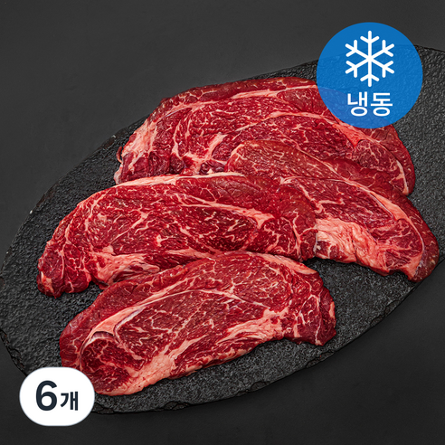 데일리이츠 MAUM 미국산 알목심 초이스 구이용 (냉동), 1kg, 6개