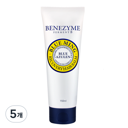 베네자임 블루밍 리커버리 헤어 밤, 5개, 150ml