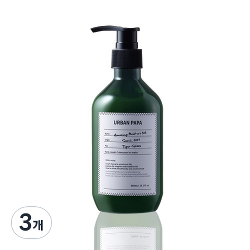 어반파파 어메이징 모이스쳐 핸드크림 808, 300ml, 3개