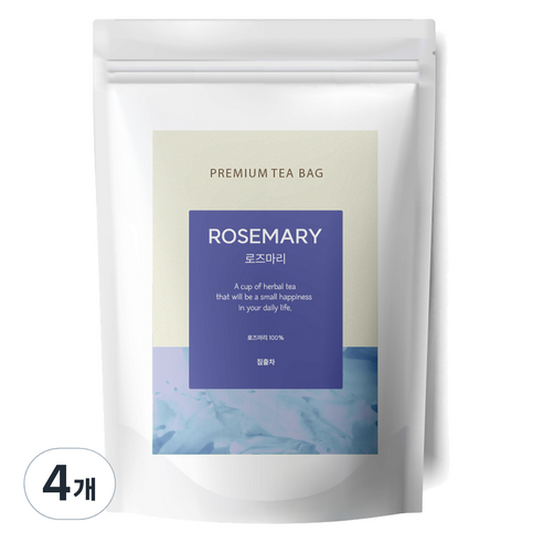 유리아 로즈마리 삼각티백, 4개, 30개입, 1.2g