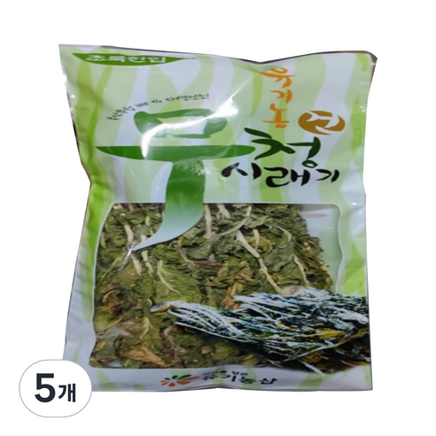 건무청 시래기, 100g, 5개