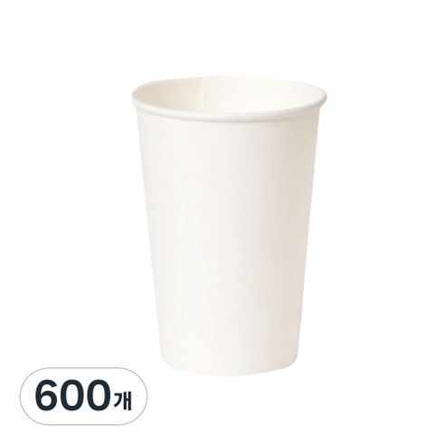 테이크아웃 종이컵 무지 300ml, 1개, 600개