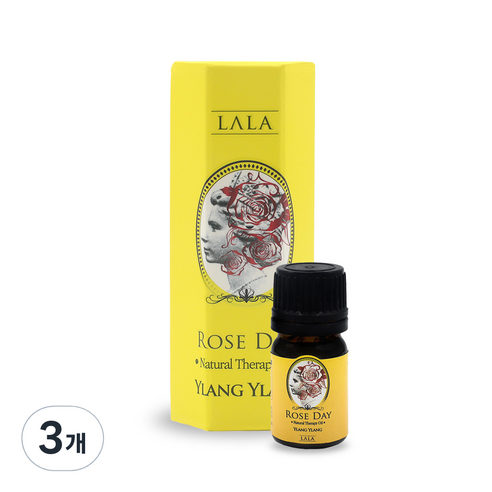라라 로즈데이 여성청결제 일랑일랑, 10ml, 3개