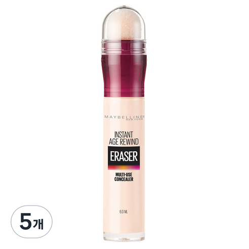 메이블린 뉴욕 에이지 리와인드 스틱 컨실러 6ml, 아이보리, 5개