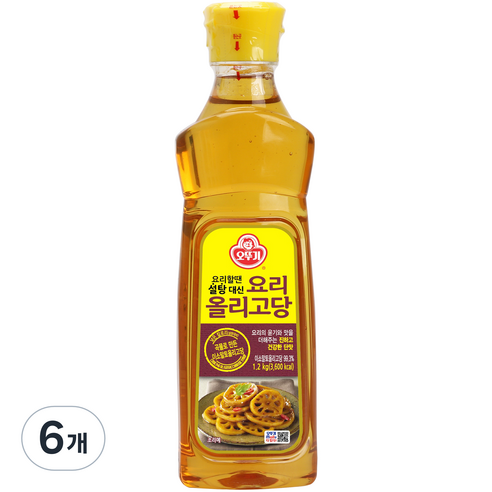 오뚜기 요리 올리고당, 6개, 1.2kg