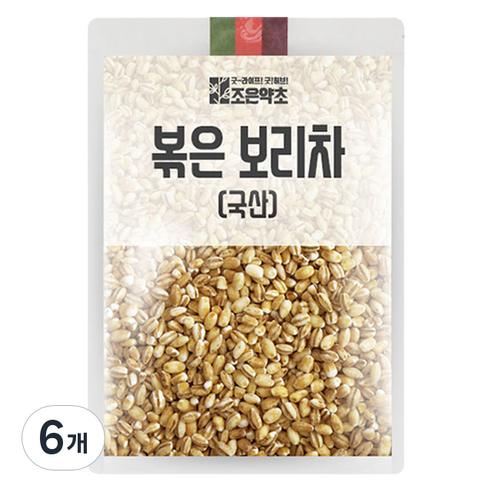 조은약초 볶은 보리차, 500g, 1개입, 6개