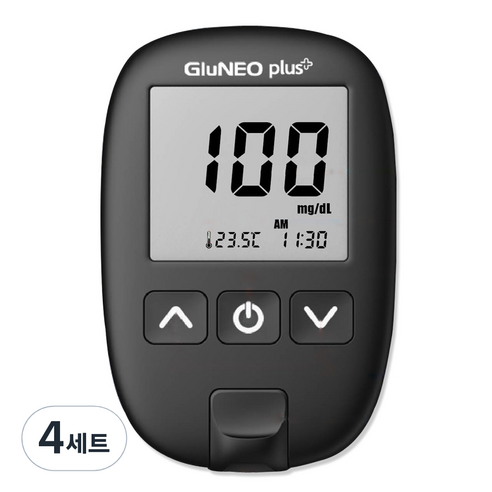오상헬스케어 글루네오 플러스 혈당측정기 + 채혈침 10p 세트, 4세트의 최저가를 확인해보세요.