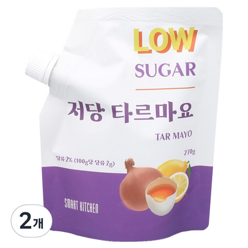 스마트키친 저당 타르마요, 2개, 270g