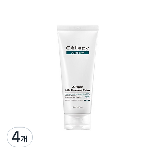 셀라피 에이리페어 마일드 클렌징폼, 150ml, 4개