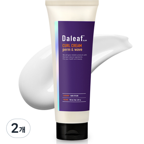 달리프 글램 컬크림, 150ml, 2개