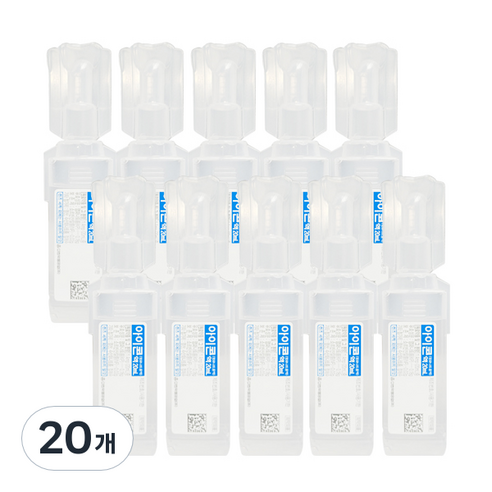아이콘액 염화나트륨 렌즈세척액, 20ml, 20개