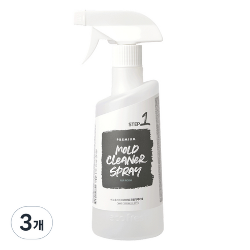 에코후레쉬 플러스 프리미엄 곰팡이 제거제, 3개, 500ml