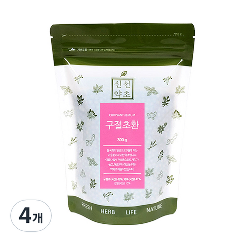 신선약초 구절초환, 4개, 300g