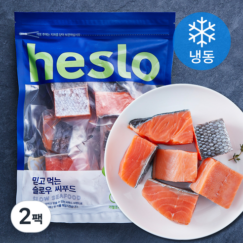 해슬로 가시없는 어린이 순살연어 (냉동), 400g, 2팩 400g × 2팩 섬네일