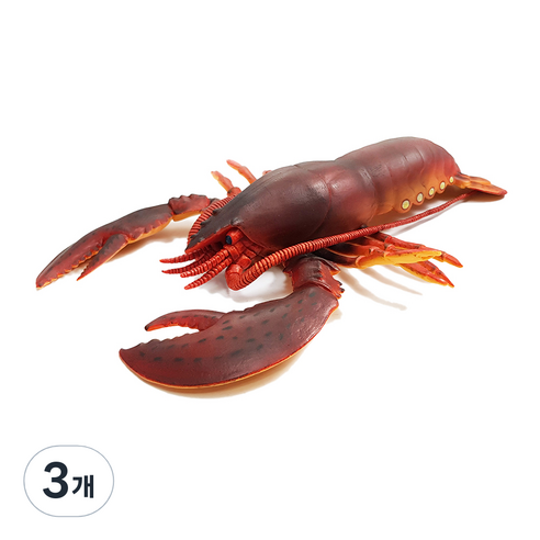 반디 소프트 애니멀 가재 피규어, 3개