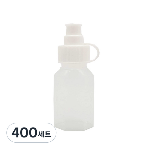 신도공업 뚜껑일체형 PE 약병 12ml, 400세트